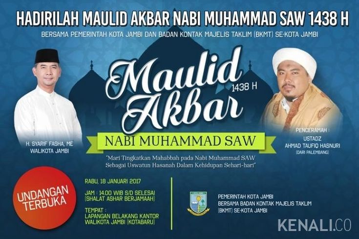 Detail Pamflet Maulid Nomer 49