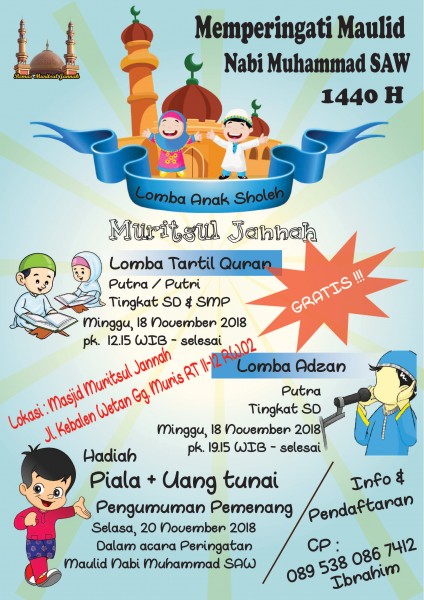 Detail Pamflet Maulid Nomer 51