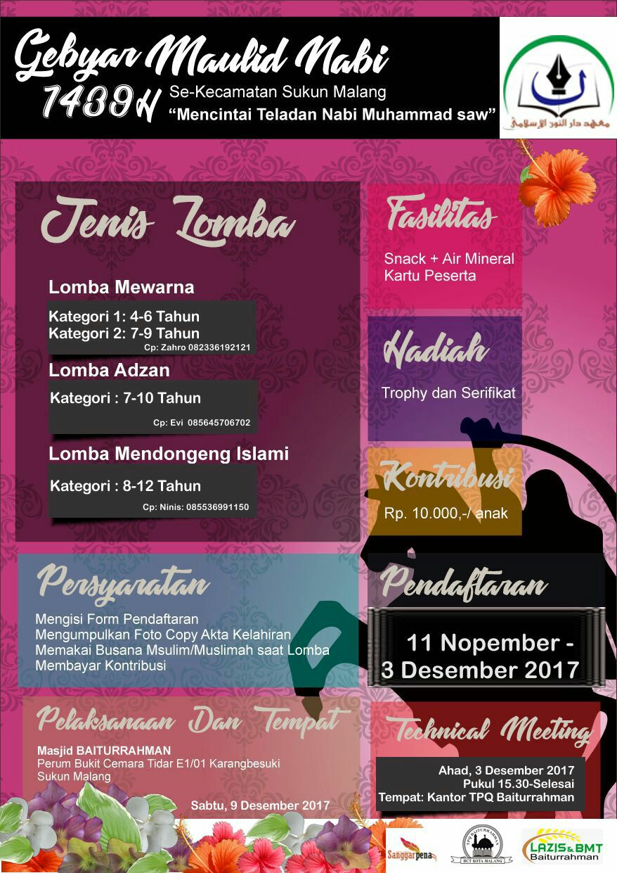 Detail Pamflet Maulid Nomer 53