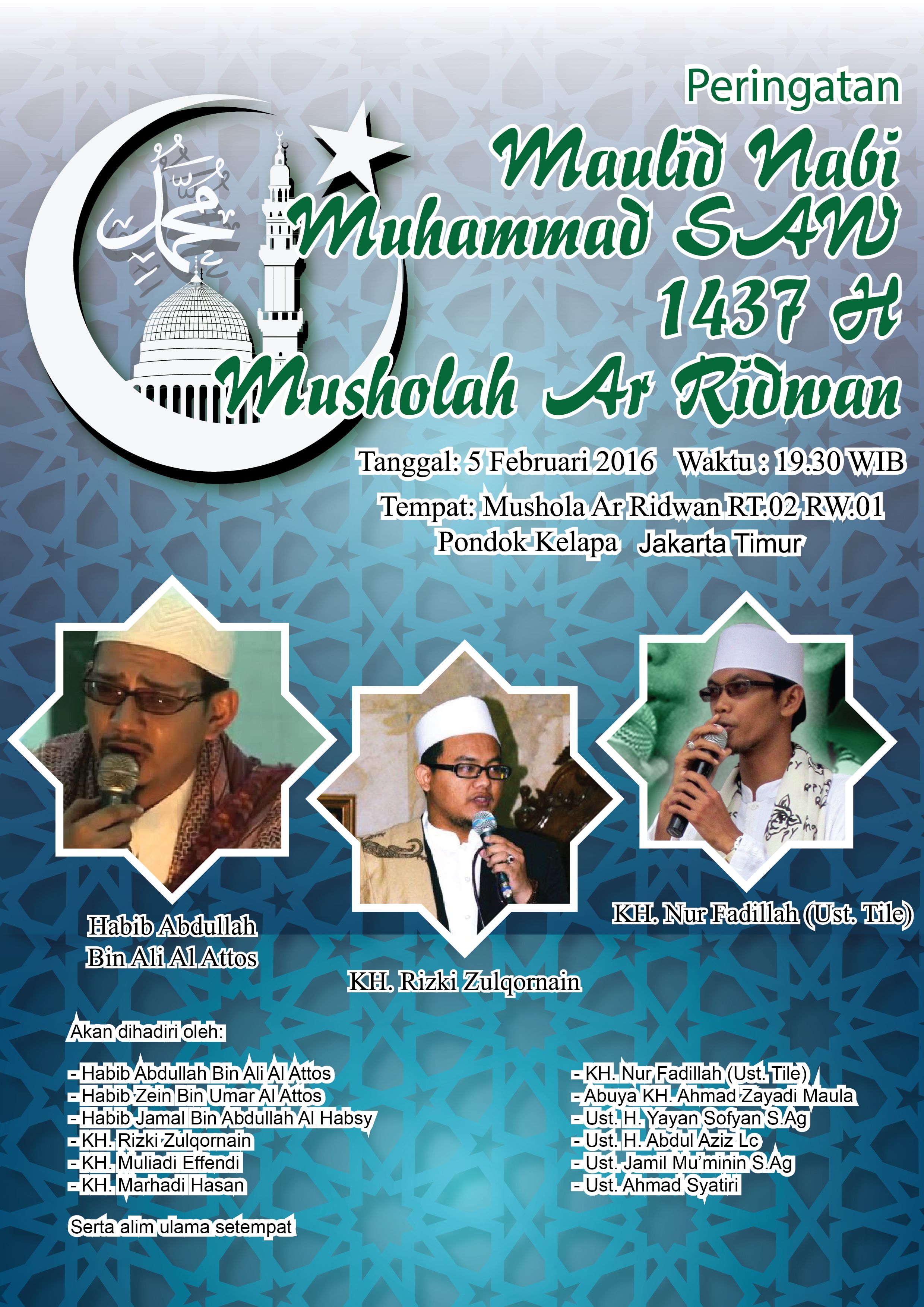 Detail Pamflet Maulid Nomer 8