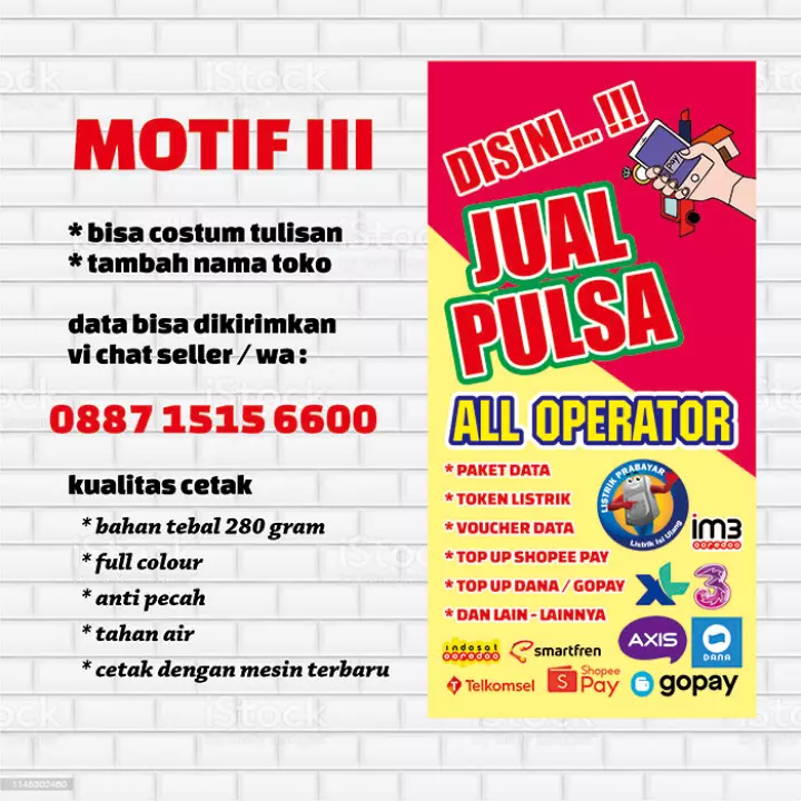 Detail Pamflet Pulsa Nomer 45