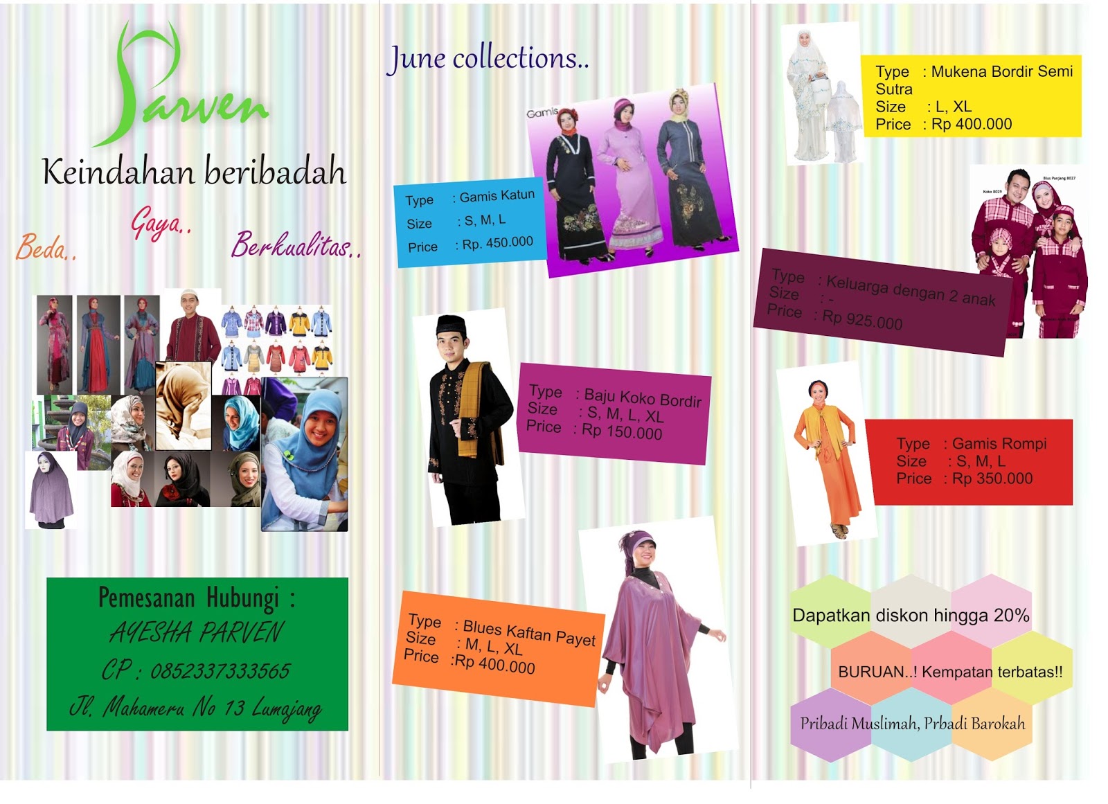 Detail Pamflet Toko Baju Nomer 19