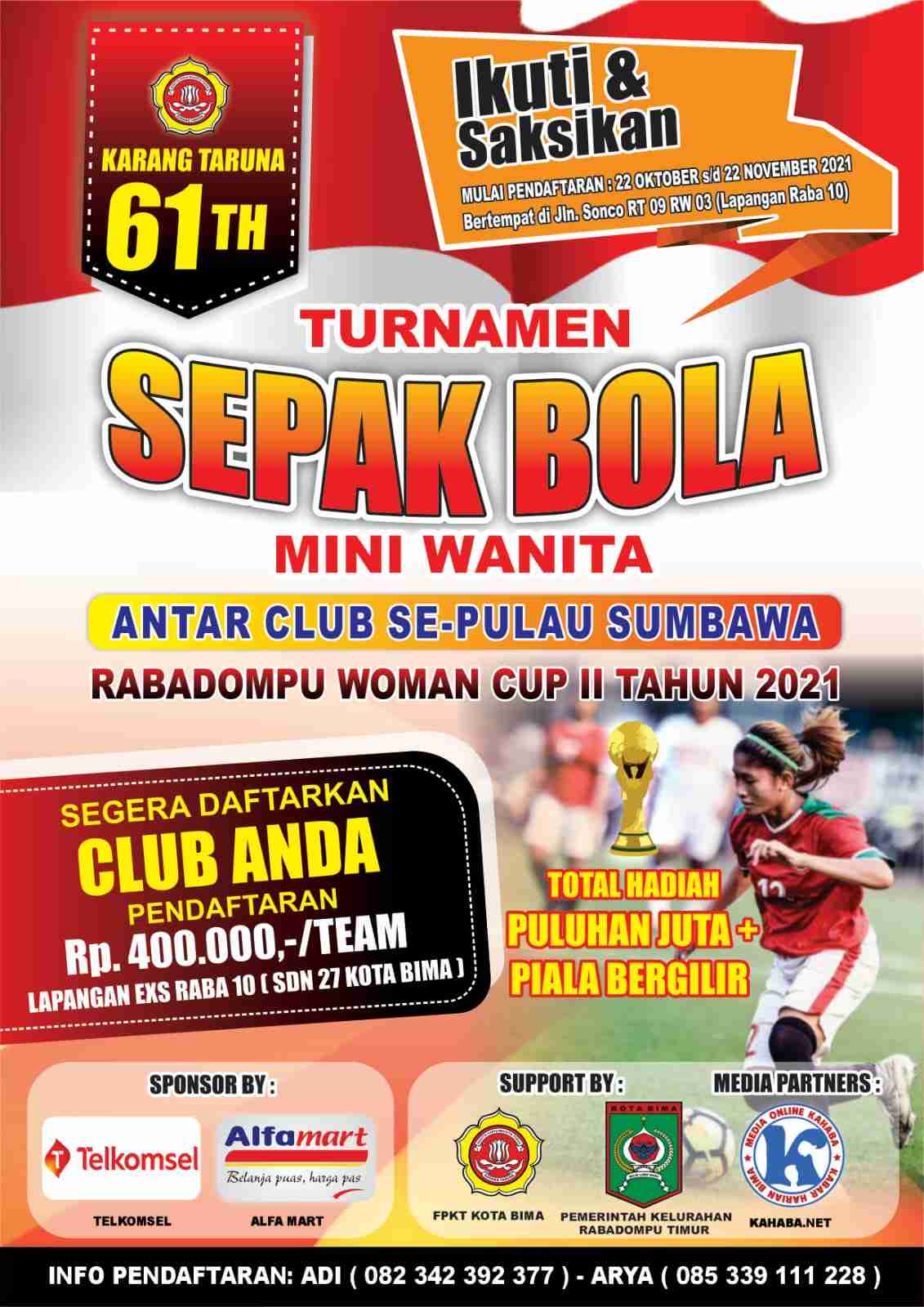 Detail Pamflet Turnamen Sepak Bola Nomer 3