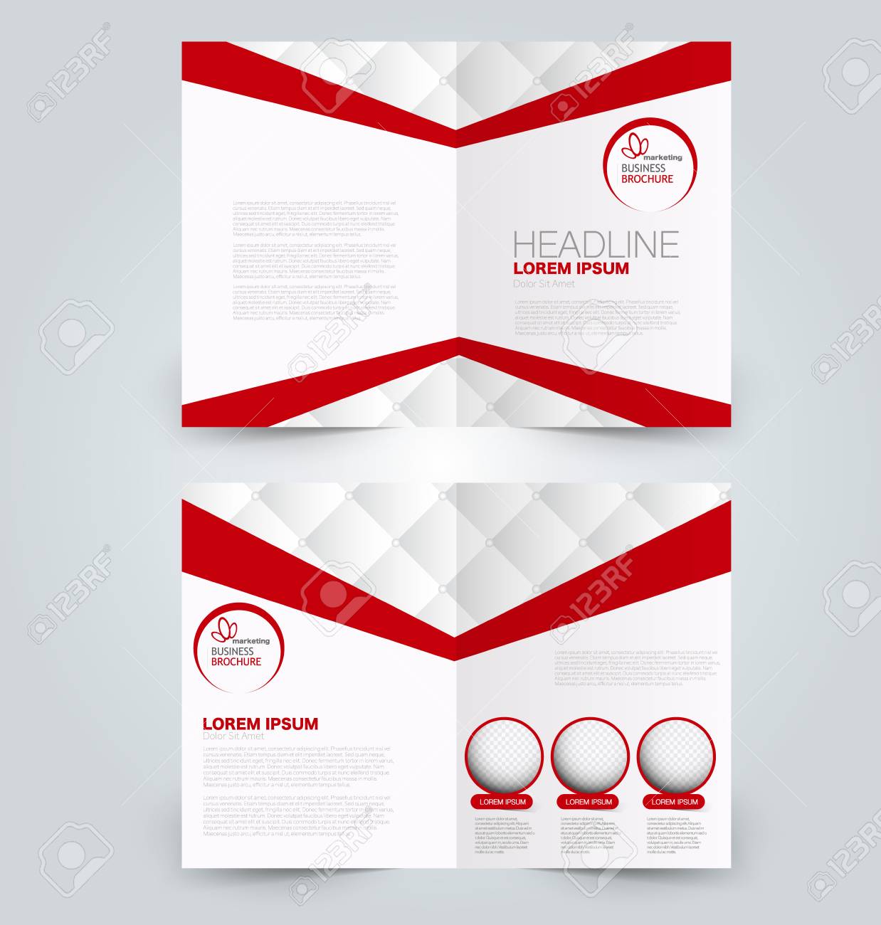 Detail Pamphlet Background Nomer 28