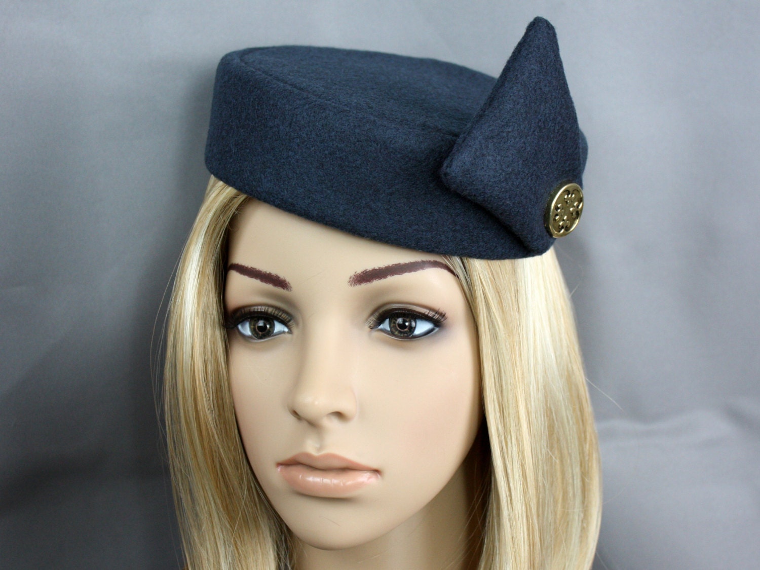 Detail Pan Am Stewardess Hat Nomer 41