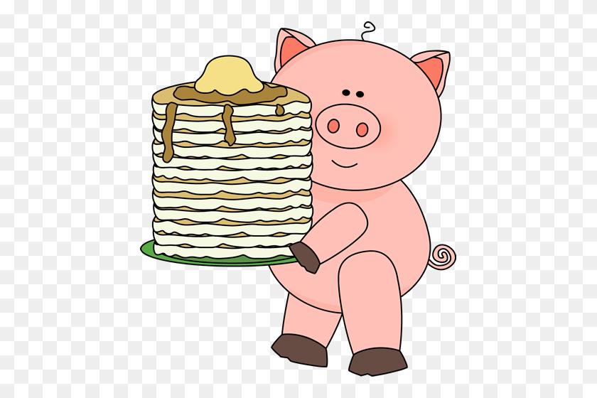 Detail Pancake And Sausage Clipart Nomer 7