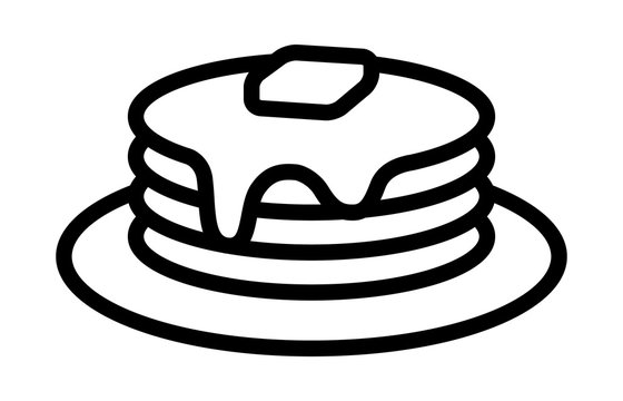 Detail Pancake Images Clip Art Nomer 12