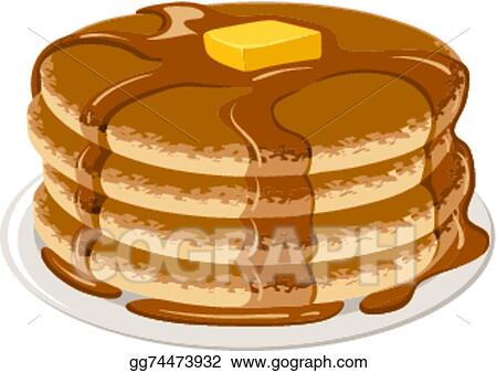 Detail Pancake Images Clip Art Nomer 18