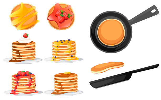 Detail Pancake Images Clip Art Nomer 28