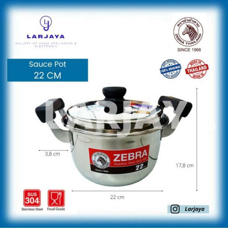 Detail Panci Zebra Nomer 32