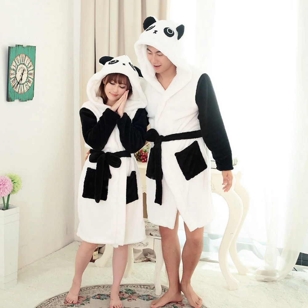 Detail Panda Bathrobe Nomer 12