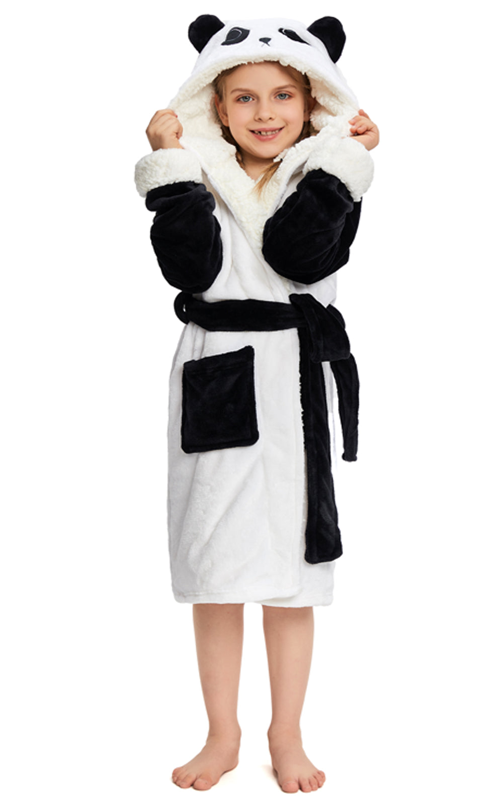 Detail Panda Bathrobe Nomer 7