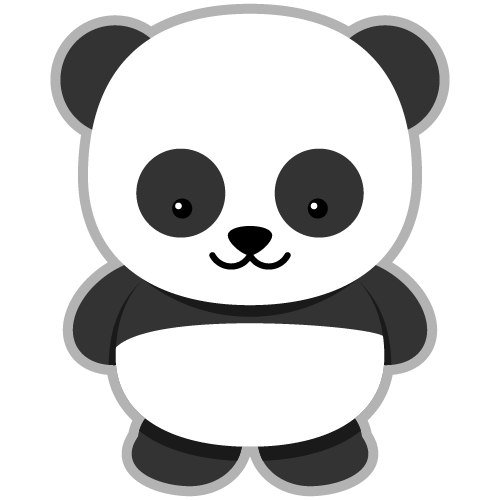 Detail Panda Bear Clip Art Free Nomer 15