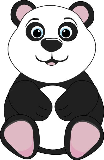 Detail Panda Bear Clip Art Free Nomer 6