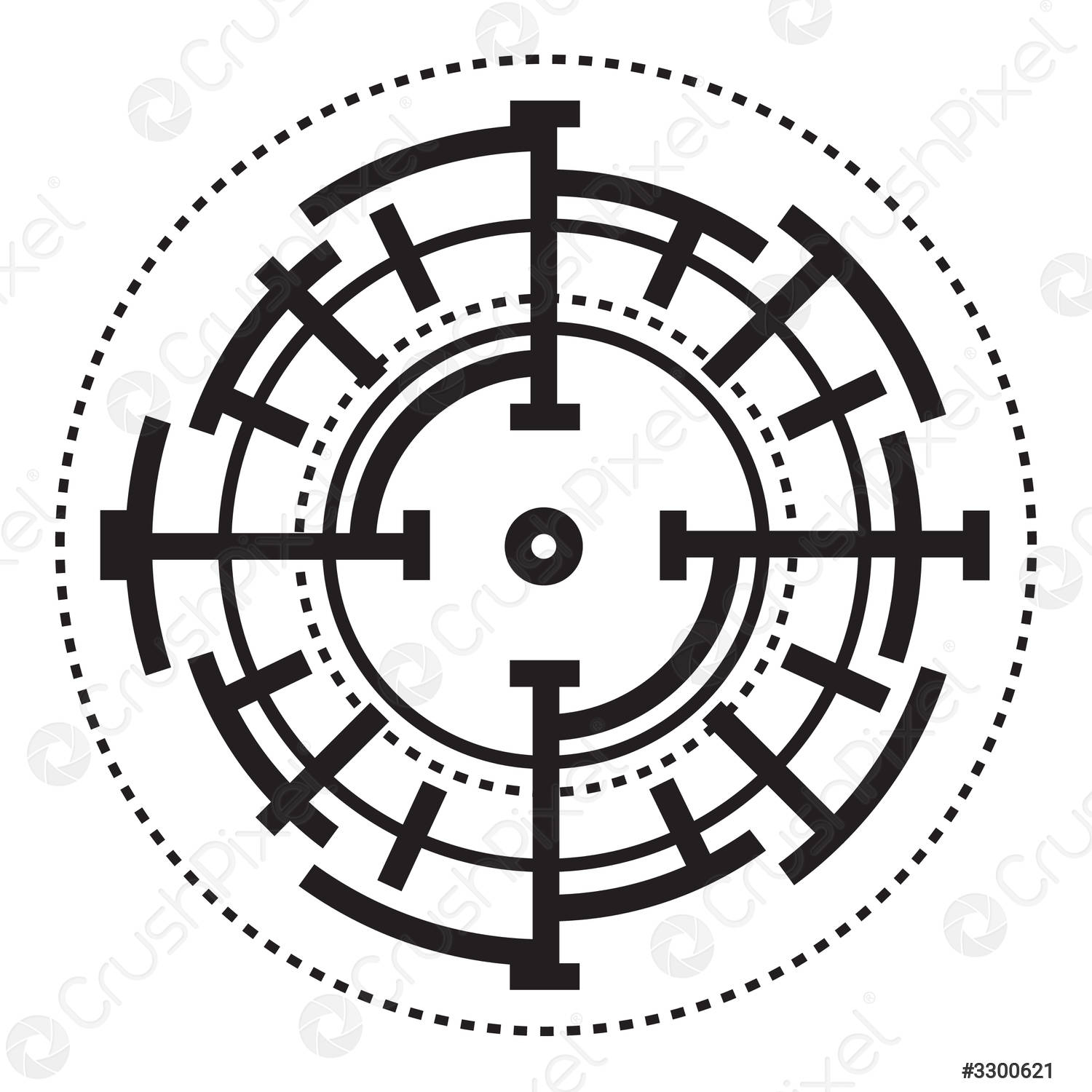 Detail Logo Target Sniper Nomer 12