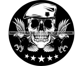 Detail Logo Tengkorak Army Nomer 22