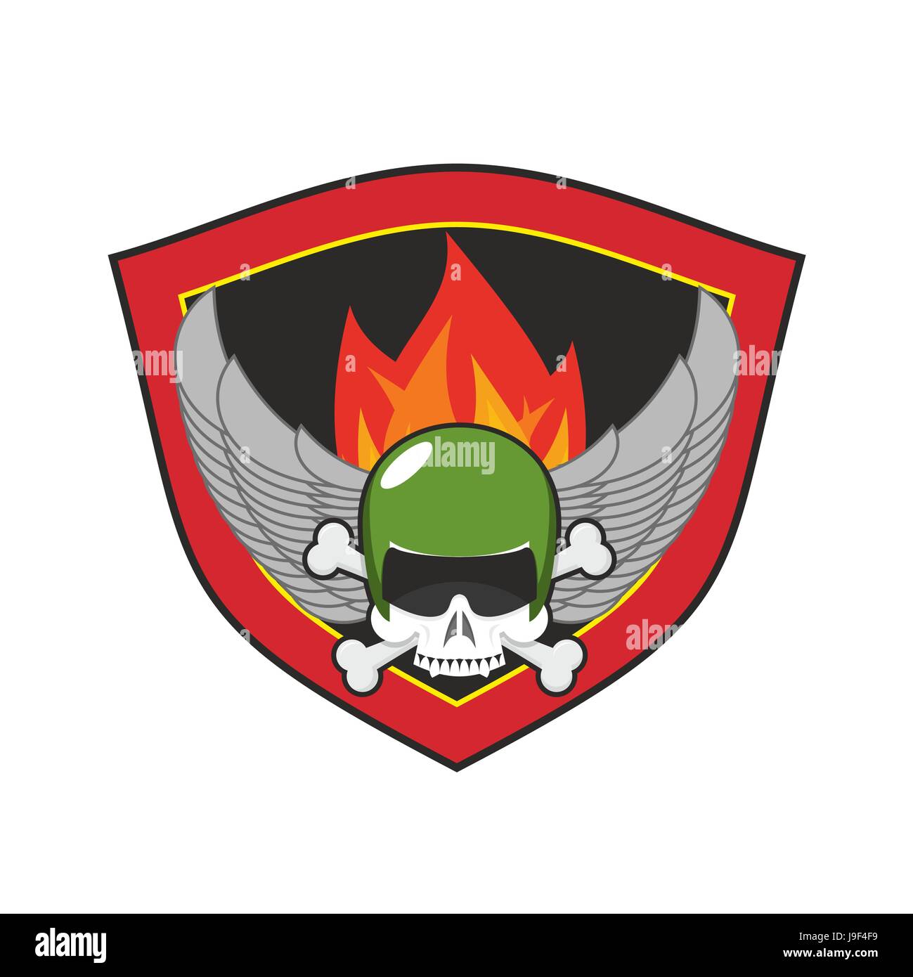 Detail Logo Tengkorak Army Nomer 28