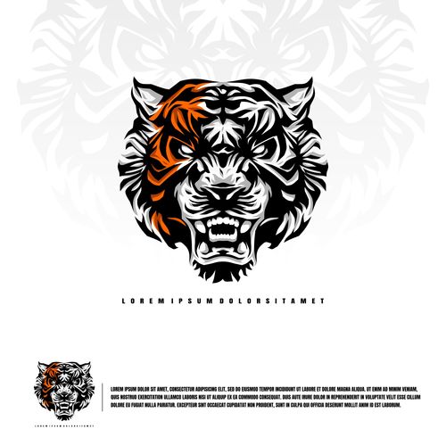 Detail Logo Tiger Vector Nomer 35