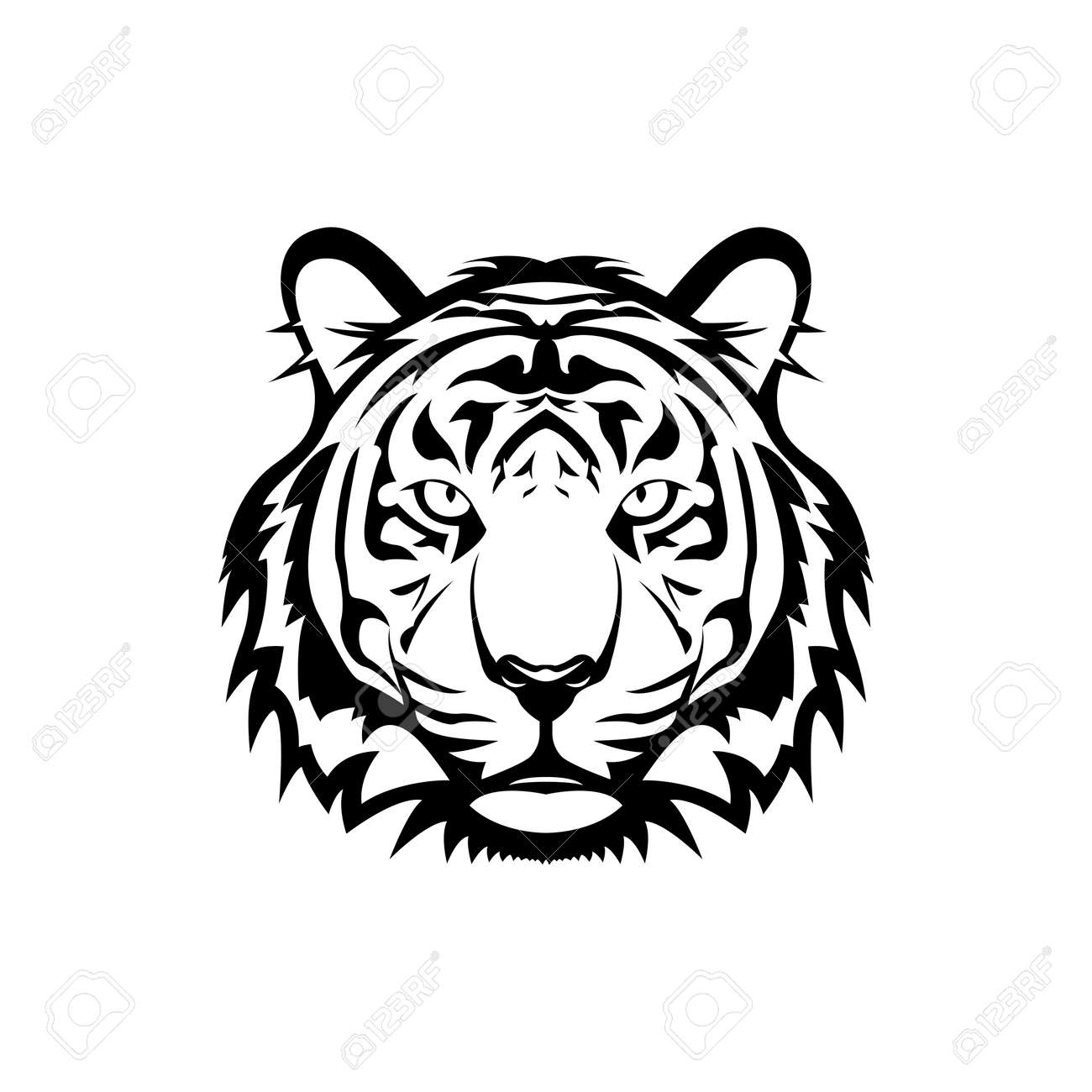 Detail Logo Tiger Vector Nomer 40