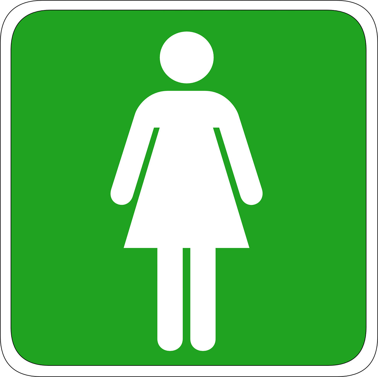 Logo Toilet Wanita - KibrisPDR