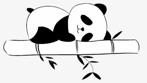 Detail Panda Clipart Black And White Nomer 18