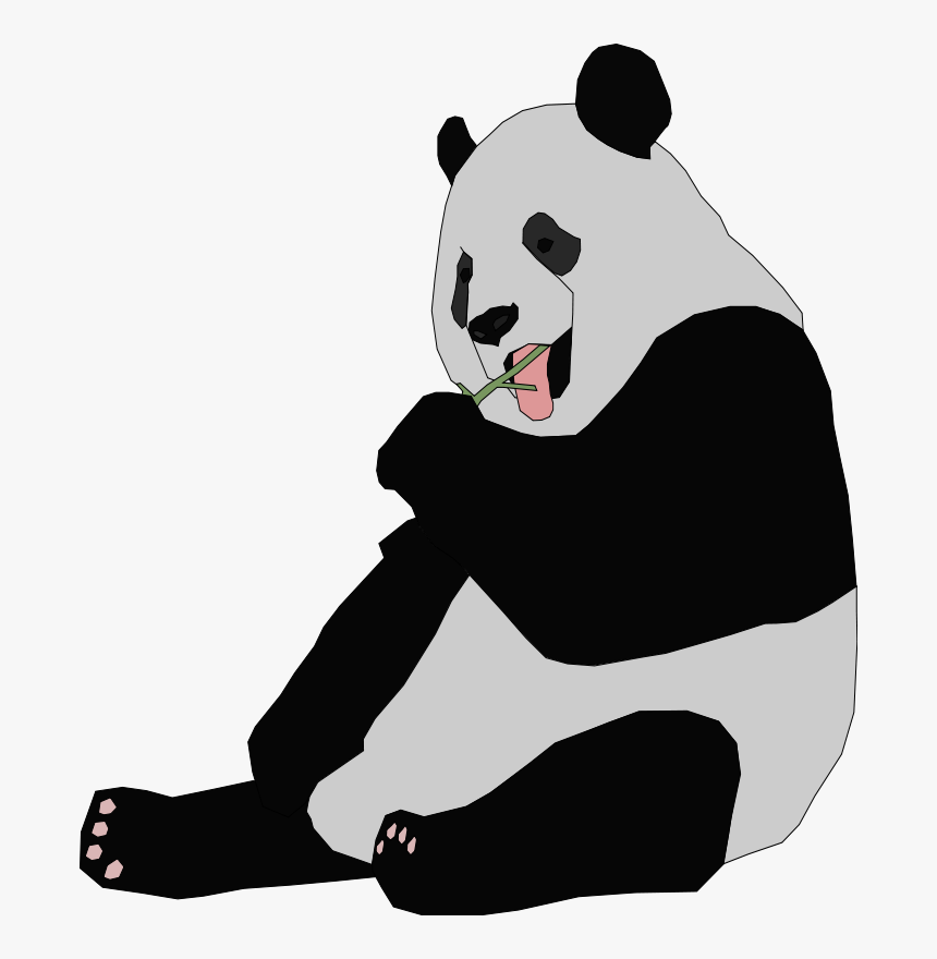 Detail Panda Clipart Transparent Nomer 47