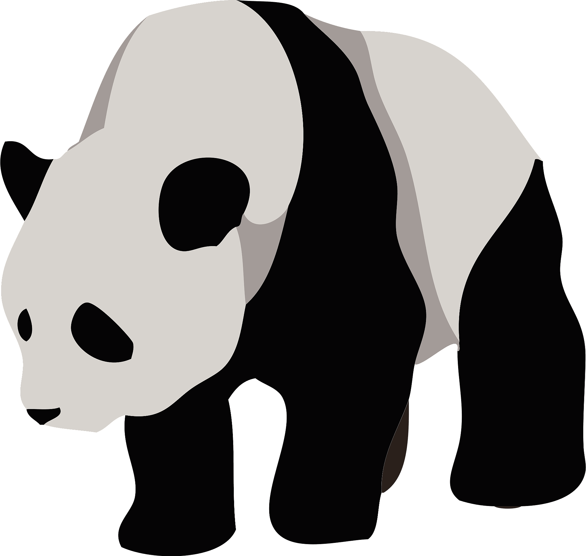Detail Panda Clipart Transparent Nomer 51