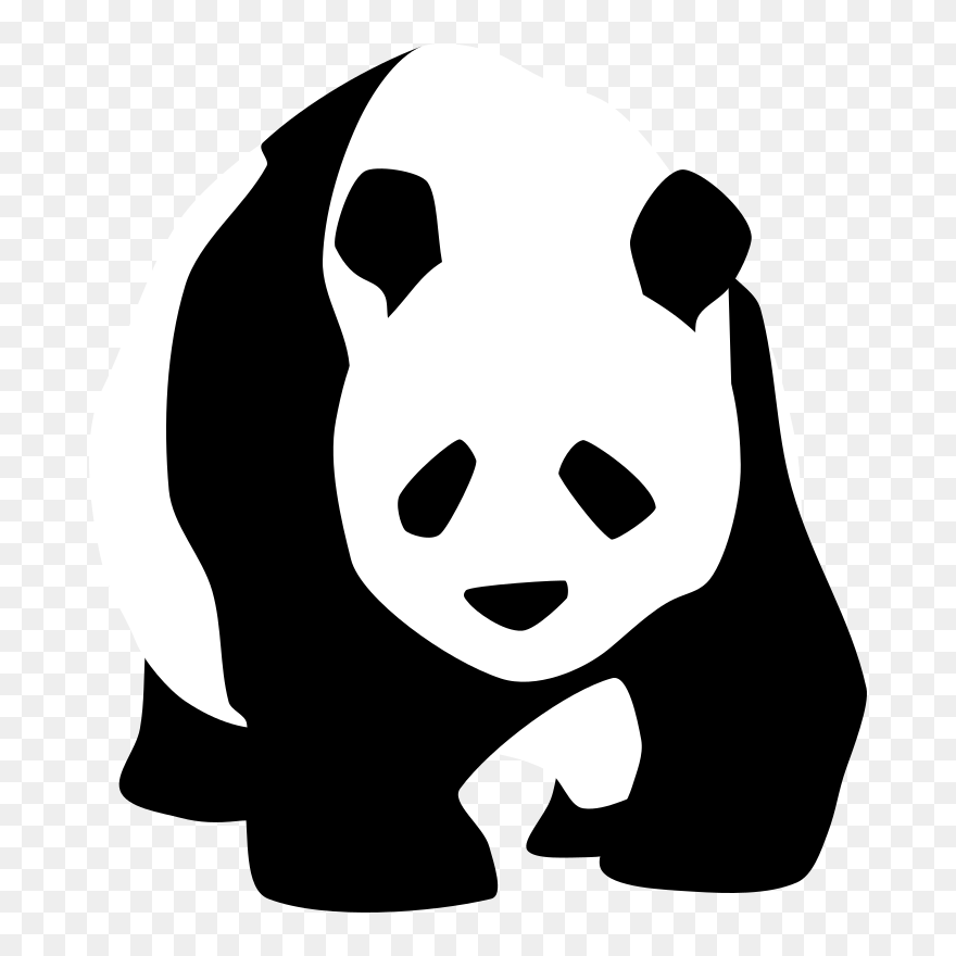 Detail Panda Clipart Transparent Nomer 52