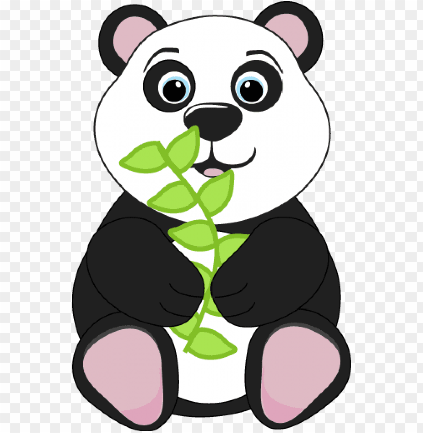 Detail Panda Clipart Transparent Background Nomer 16