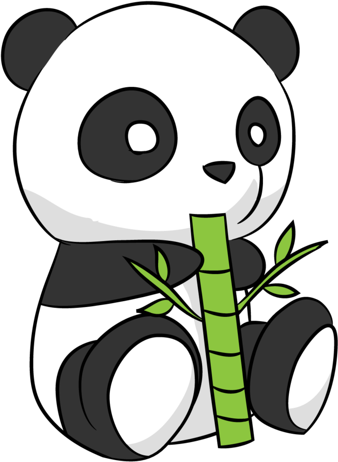 Detail Panda Clipart Transparent Background Nomer 37