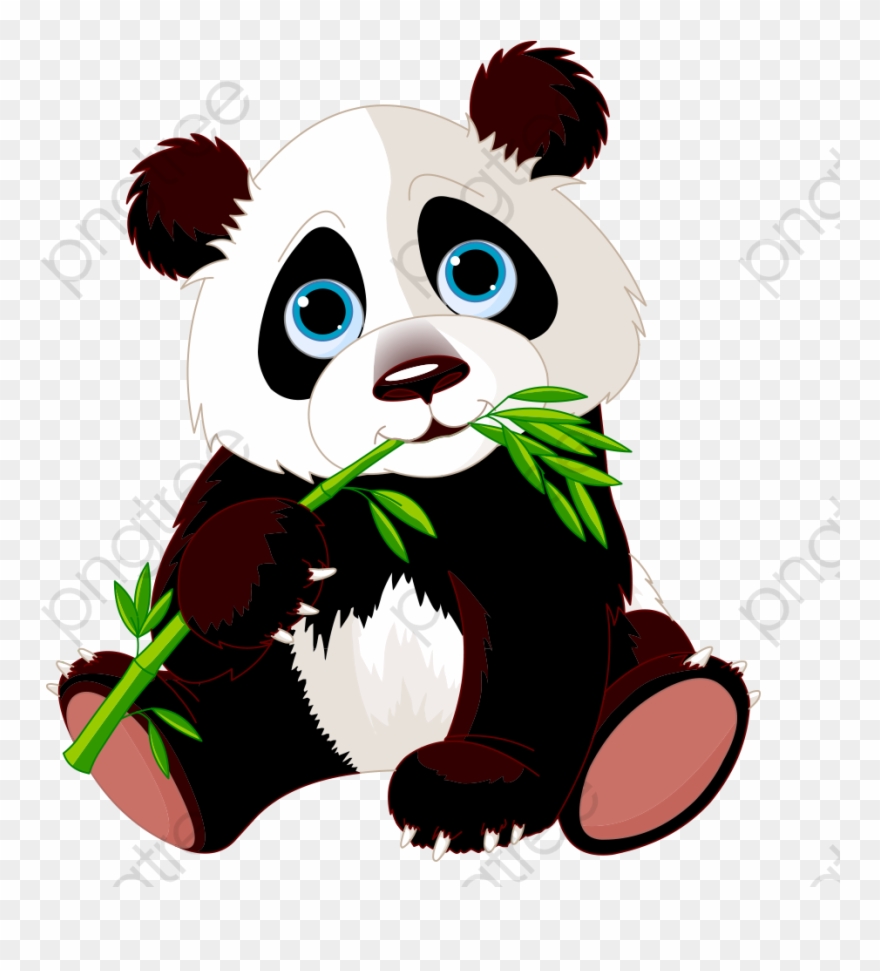 Detail Panda Clipart Transparent Background Nomer 5