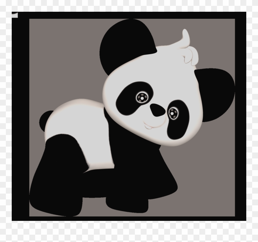 Detail Panda Clipart Transparent Background Nomer 46