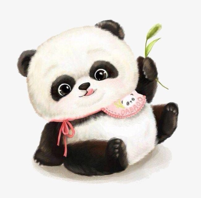 Detail Panda Clipart Transparent Background Nomer 52