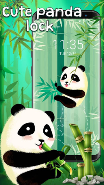 Detail Panda Lock Screen Nomer 53