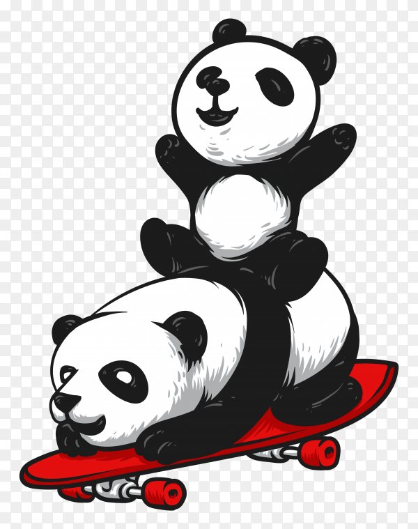 Detail Panda Png Vector Nomer 15