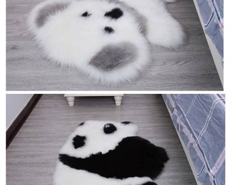 Detail Panda Skin Rug Nomer 30