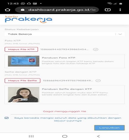 Detail Panduan Foto Ktp Prakerja Nomer 22