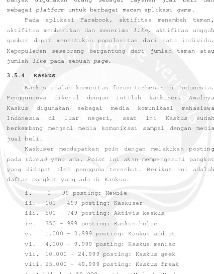 Detail Pangkat Kaskus Nomer 40