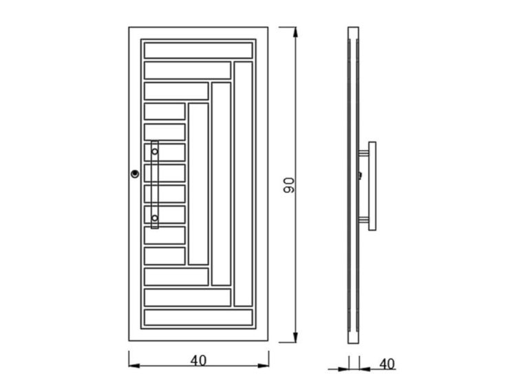 Detail Panjang Pintu Rumah Nomer 12