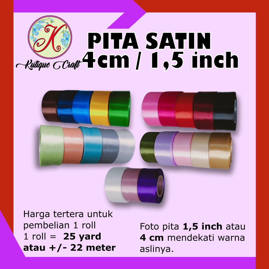 Detail Panjang Pita 1 Roll Nomer 44