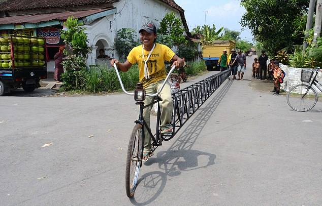 Detail Panjang Sepeda Tandem Nomer 18