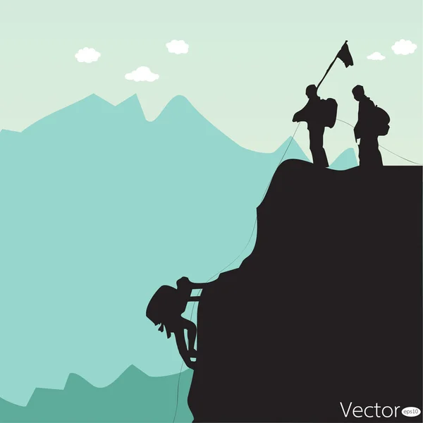 Detail Panjat Tebing Vector Nomer 39
