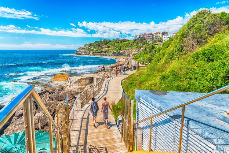 Detail Pantai Bondi Di Australia Nomer 2