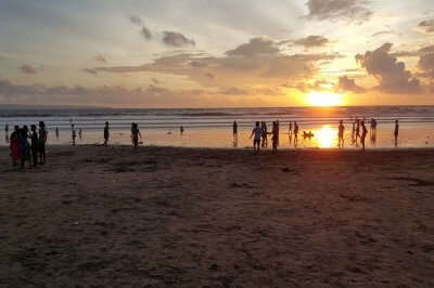Detail Pantai Matahari Terbenam Di Bali Nomer 45