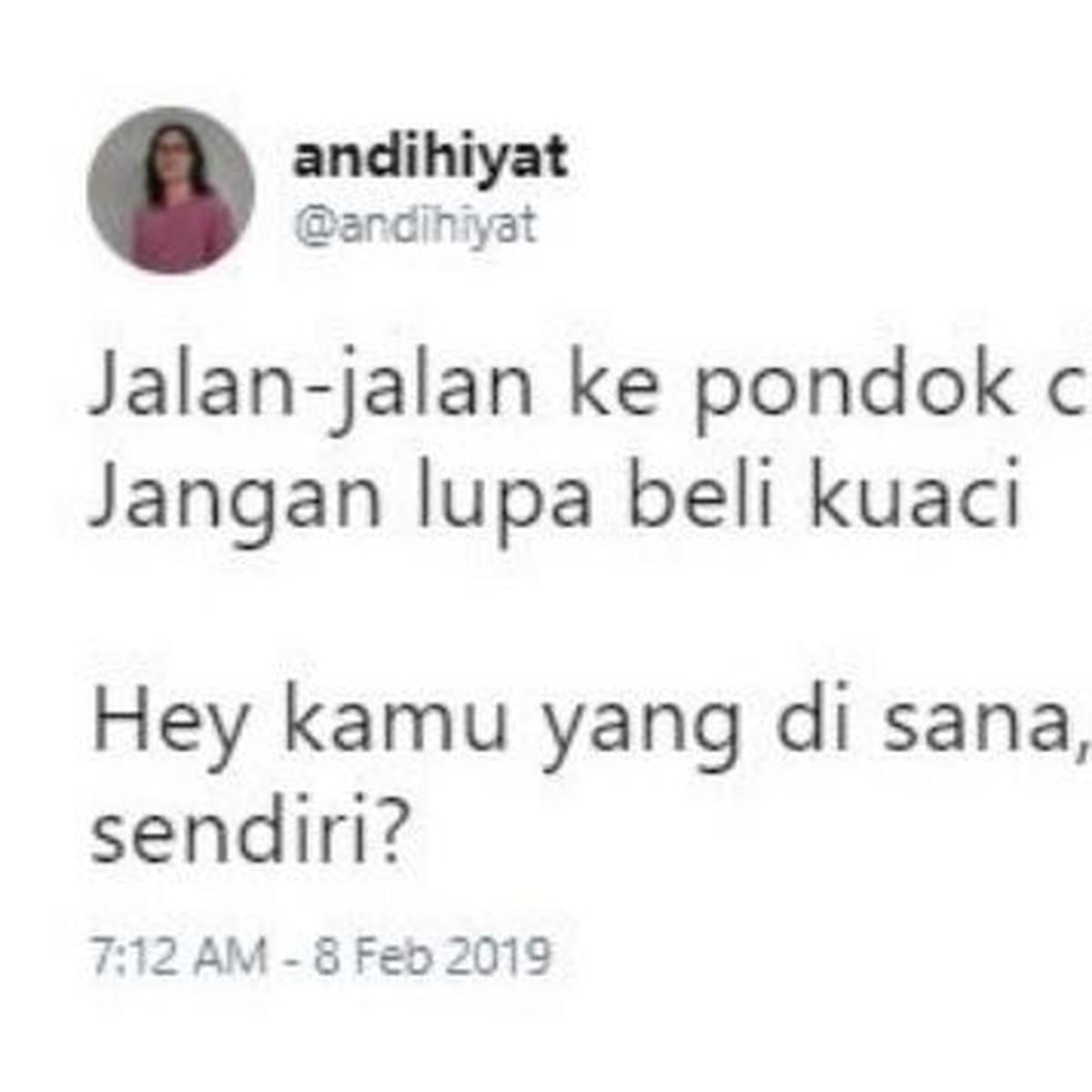 Detail Pantun Cinta Dan Lucu Nomer 23