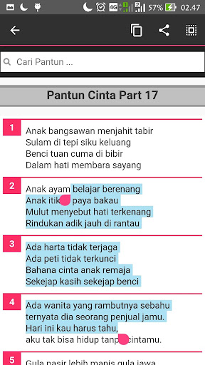 Detail Pantun Cinta Terbaru Nomer 22