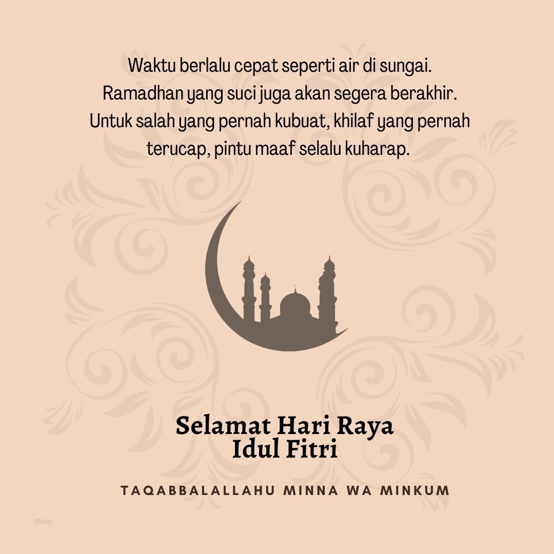 Detail Pantun Melayu Lebaran Idul Fitri Nomer 42