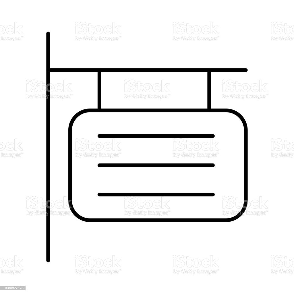 Detail Papan Gantung Vector Nomer 23