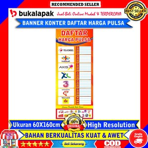 Detail Papan Harga Pulsa Nomer 33