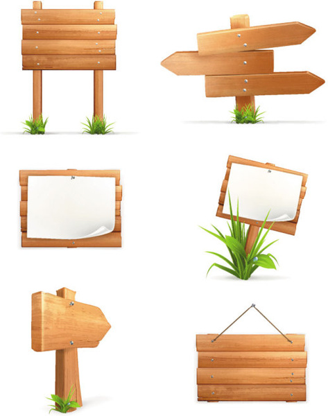 Detail Papan Kayu Vector Nomer 23
